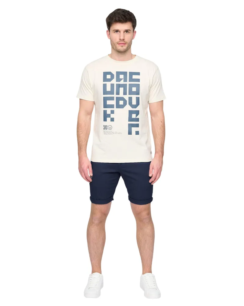 Duck and Cover Moreshore" Chino Kurze Hose für Herren (Marine Marineblau