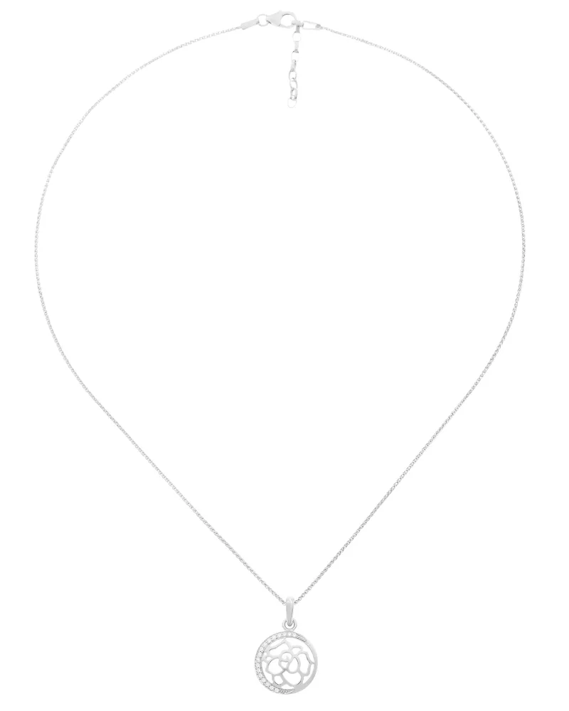 Orphelia Blair' Damenkette aus 925er Sterlingsilber mit Anhänger - Silber ZH-7089 Silber