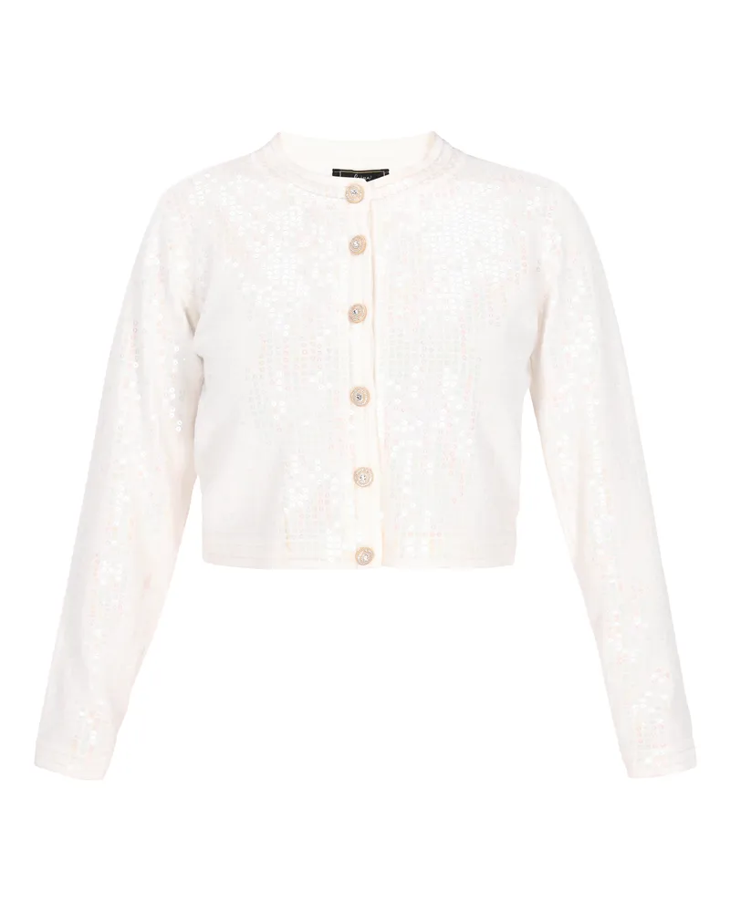 FAINA Strickjacke für Damen - Wollweiß Wollweiß