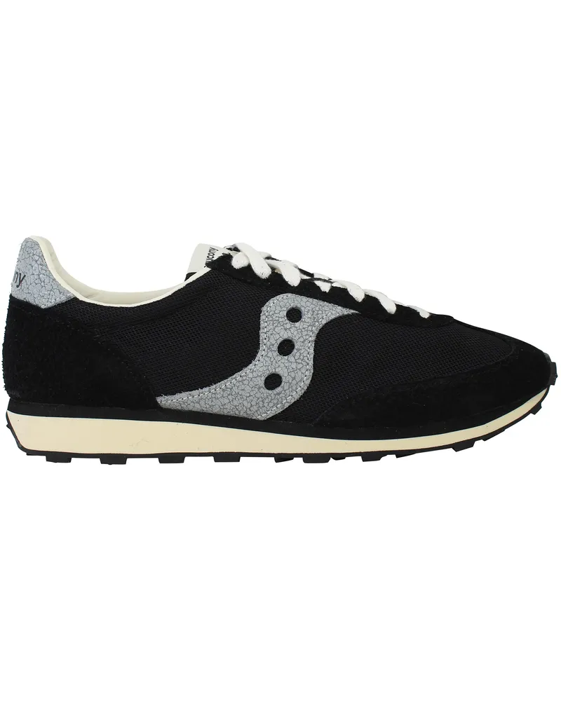 Saucony Gripper S Herren Schwarze Sportschuhe Schwarz