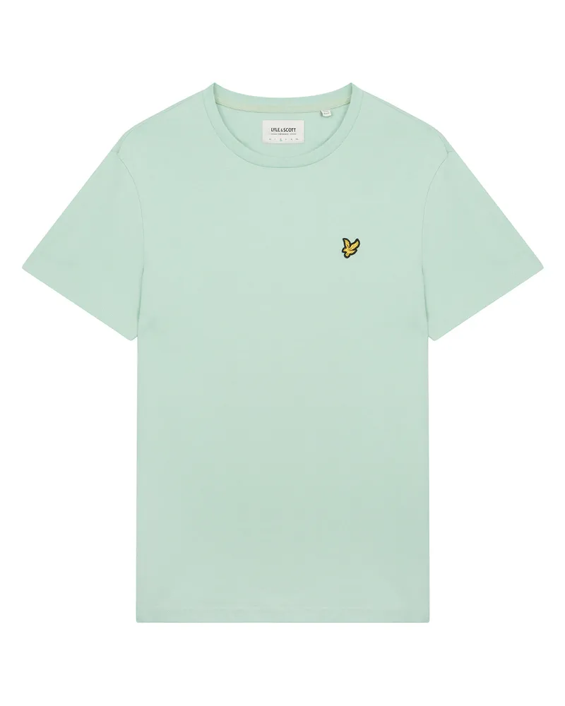Lyle & Scott Men's  Plain T-Shirt in Green Grün