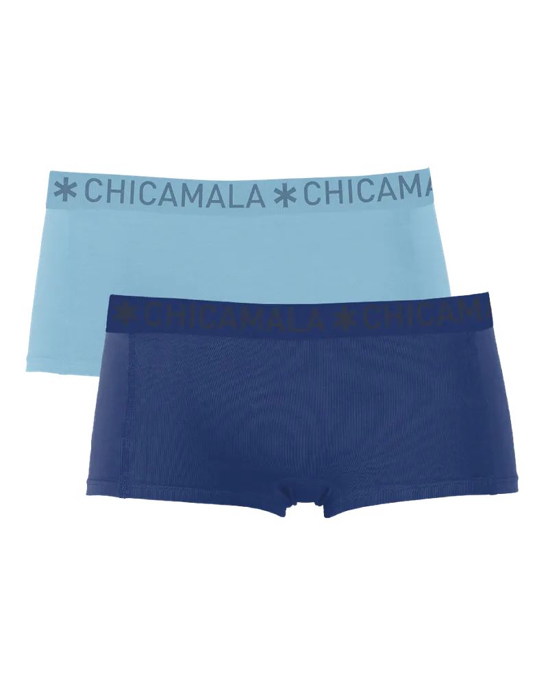 Muchachomalo Chicamala Boxershorts – 2er-Pack – Mädchenunterwäsche Mehrfarbig