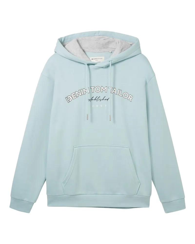 Tom Tailor Hoodie Hellgrün