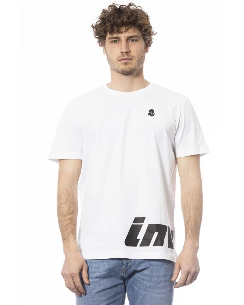 Invicta Kurzarm Graphic T-Shirt Weiß