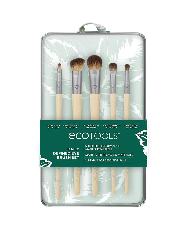 EcoTools Daily Defined Eye Pinselset, 6-teilig 
