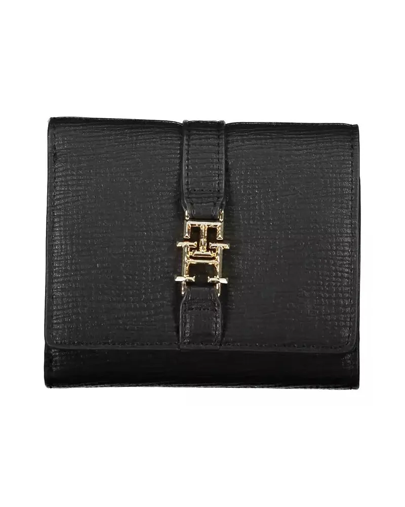 Tommy Hilfiger Die Signature Dreifach-Brieftasche Schwarz