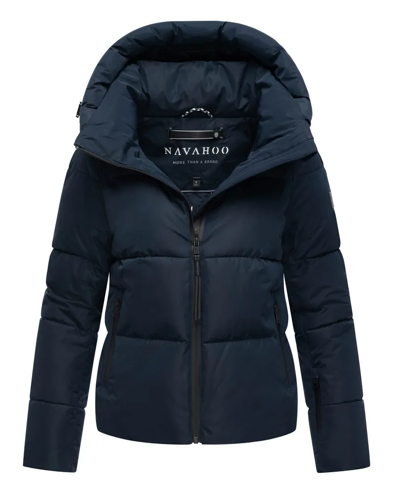 NAVAHOO Damen Steppjacke Frostherz XIV – modern, warm & funktional Blau