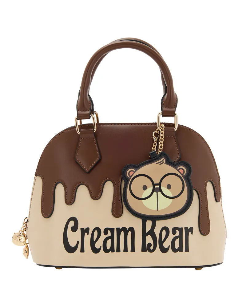 My Mo Handtasche Handtasche Mädchen beige braun Beige