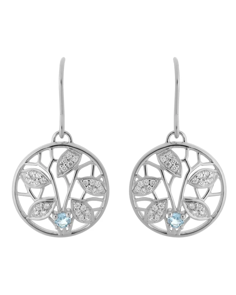 Orphelia Oceane' Tropfenohrringe aus 925er Sterlingsilber für Damen - Silber ZO-7090 Silber