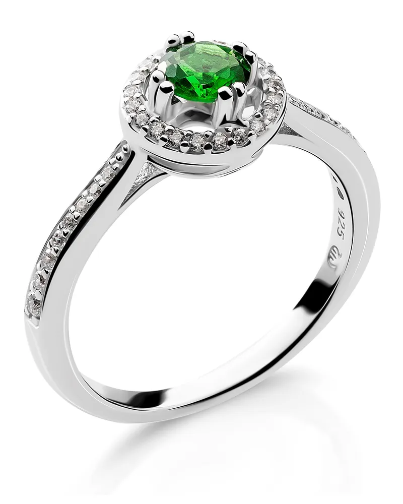 Orphelia Kaia' Damen-Ring aus 925er Sterlingsilber – Silber ZR-7477/EM Silber