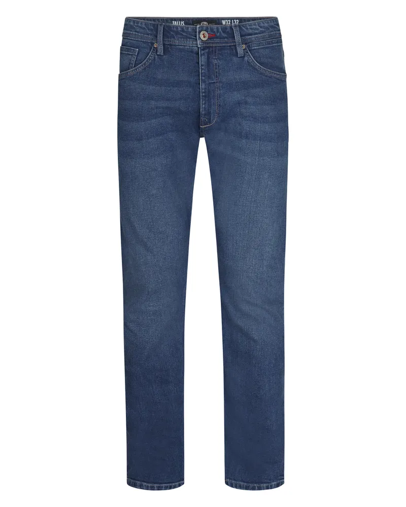 Petrol Industries Tallis Tapered Fit Jeans Palmfront Herren - Blau Blau