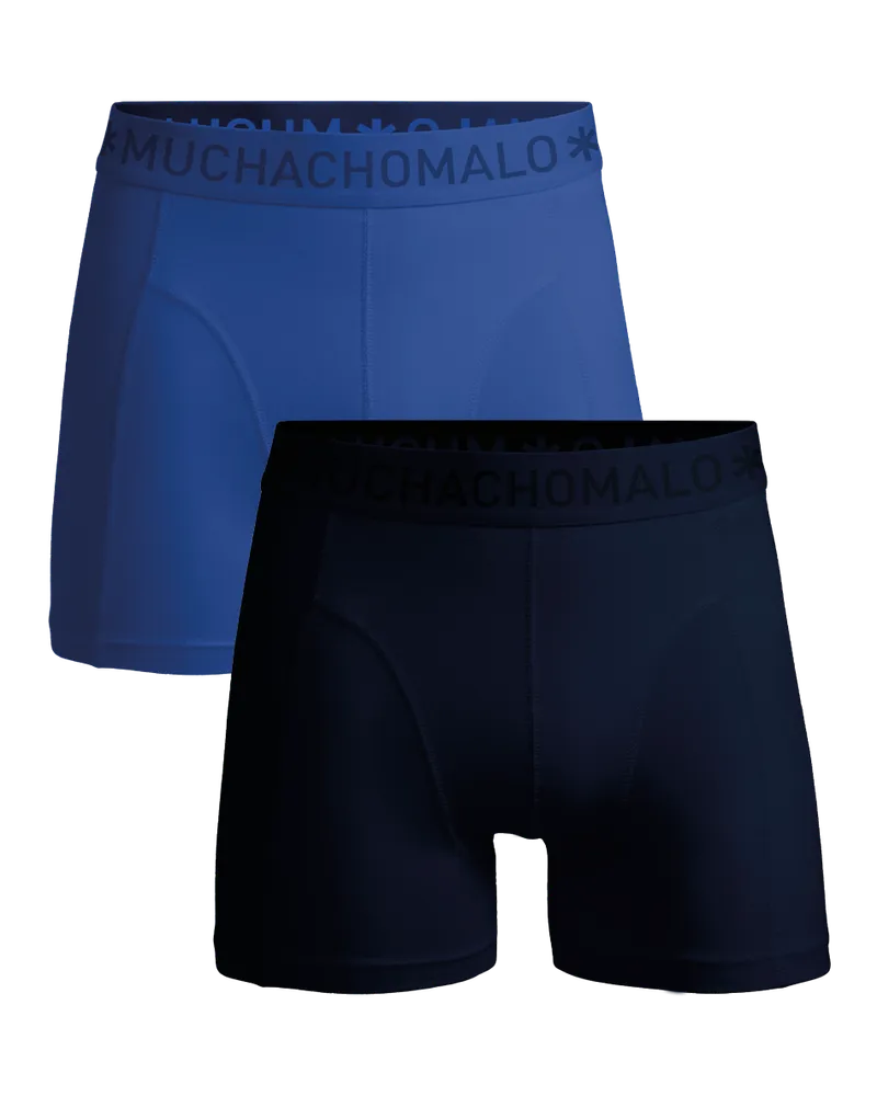 Muchachomalo Herren Boxer Shorts - 2er Pack - Herren Unterwäsche Mehrfarbig