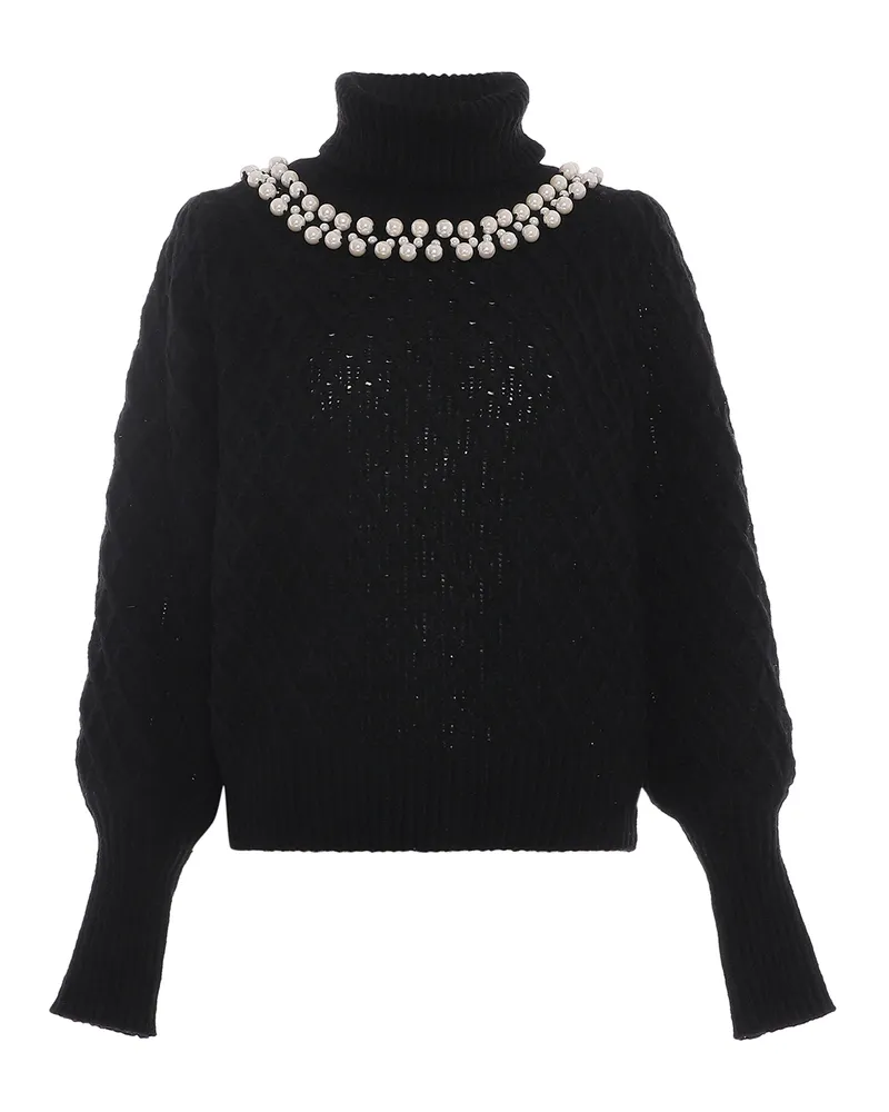 FAINA Pullover für Damen - Schwarz Schwarz