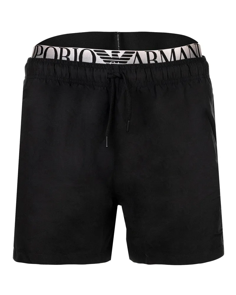 Emporio Armani Badetight Schwarz