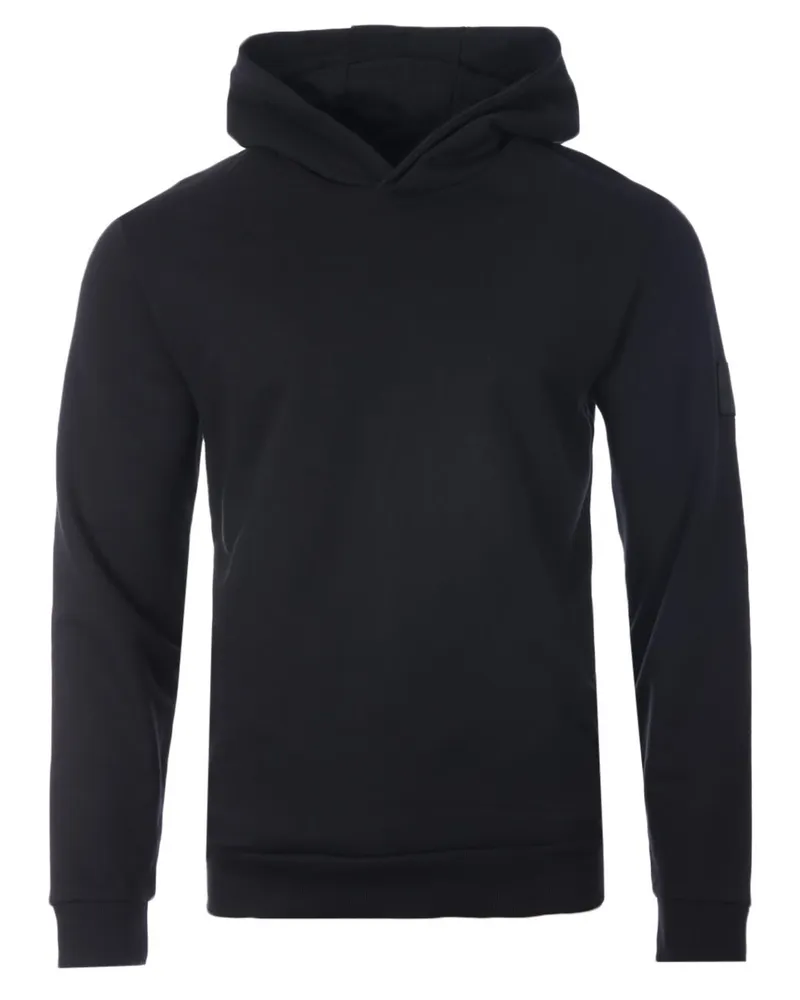 Lyle & Scott Schlichter schwarzer Pull-Over Hoodie Schwarz