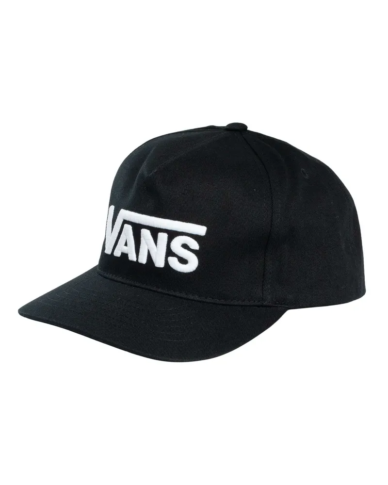 Vans Drop V Logo Cap, Schwarz Schwarz