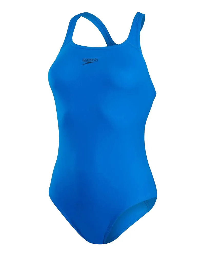 Speedo Badeanzug für Damen, Eco Ausdauer + (Blau Blau