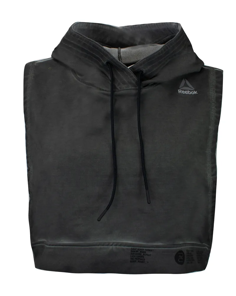 Reebok Womens Combat Glory Hoodie Training Weste BR0326 Grau