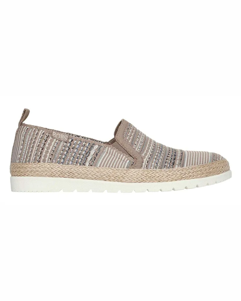 Skechers Twin Gore" Espadrillen für Damen, gewebter Stoff, Zum Anschlüpfen (Bunt Grün