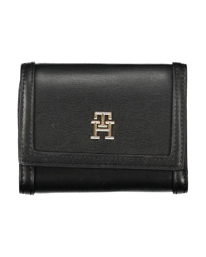 Tommy Hilfiger Dreifach Wallet Th Monogram Schwarz