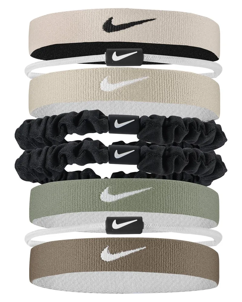 Nike Haarband Flexibel(8er-Pack) (Pink/Weiß Rosa