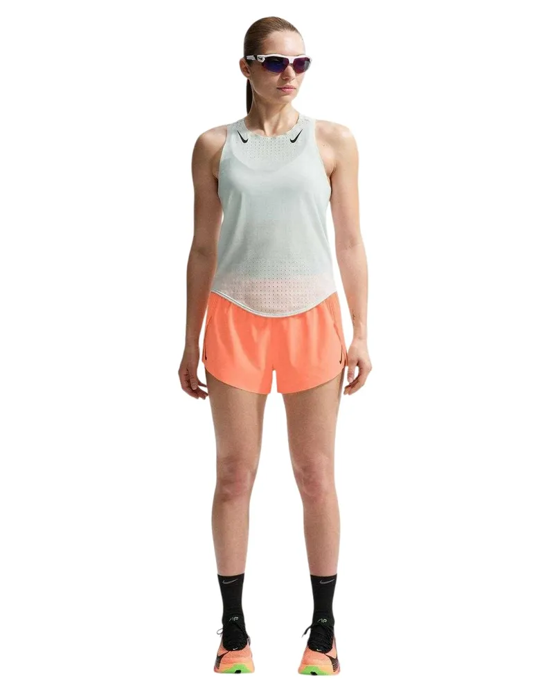 Nike Top für Damen, Dri-FIT, Laufen (Hellgrün Grün