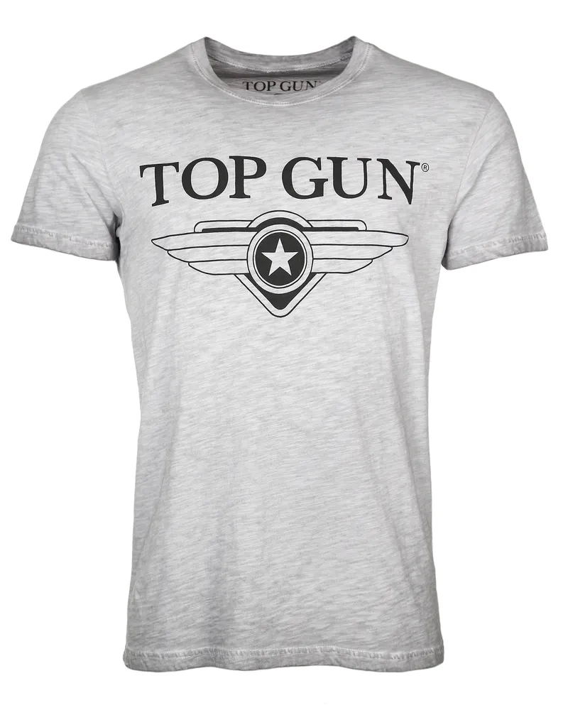 Top Gun T-Shirt Windy TG20191007 Grau