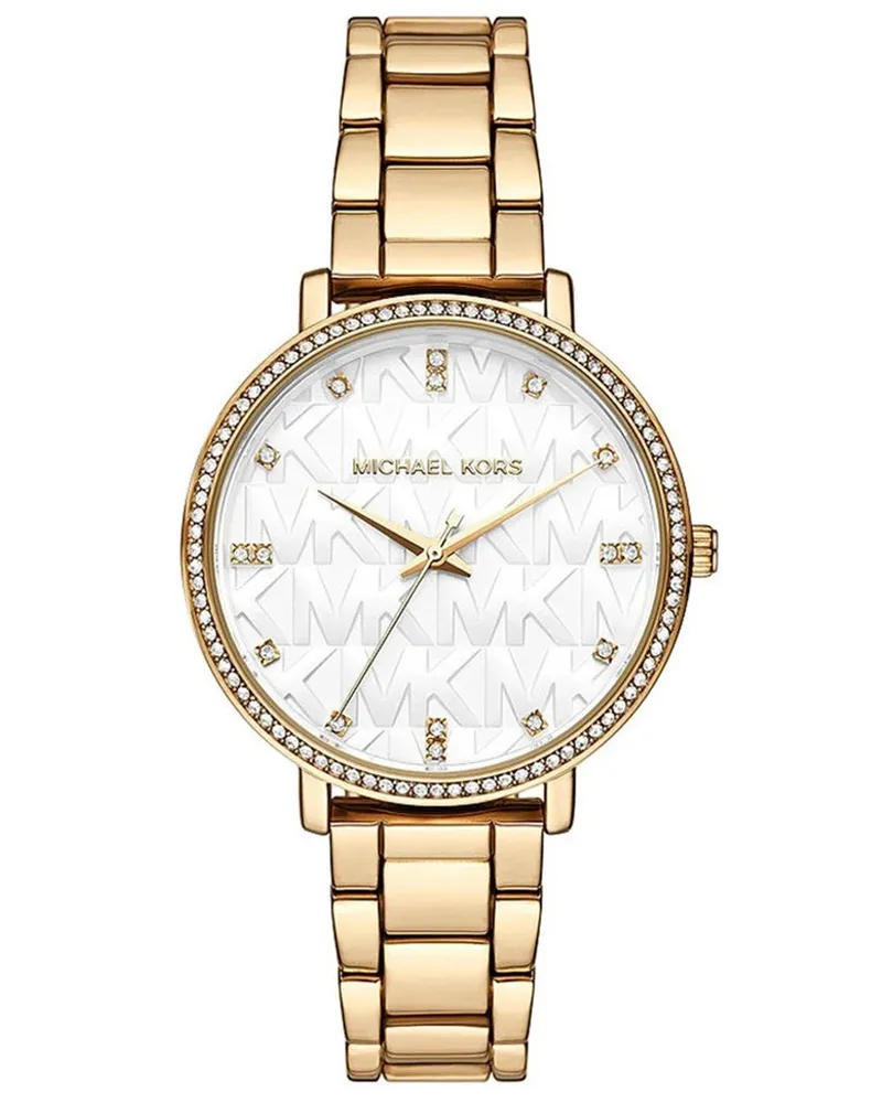 Michael Kors Pyper Damen Goldene Uhr MK4666 Gold