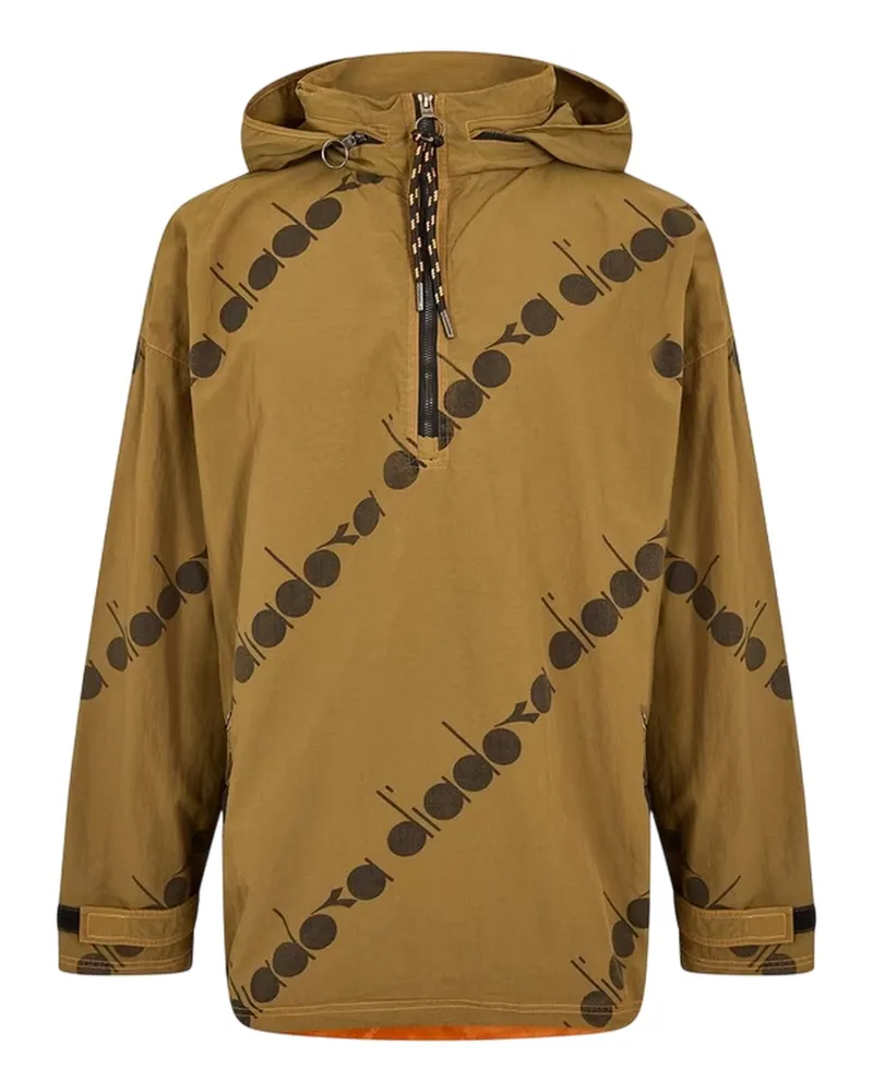 Diadora Anorak für Herren (Olivgrün Oliv