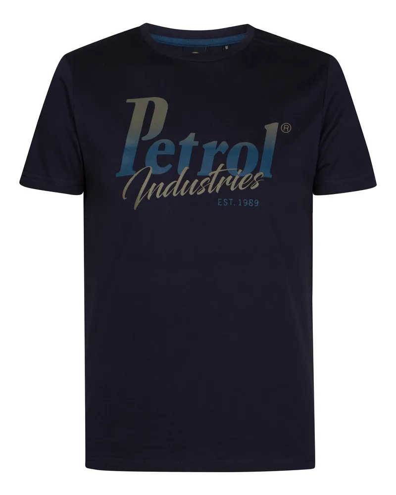 Petrol Industries T-Shirt - Blau Blau