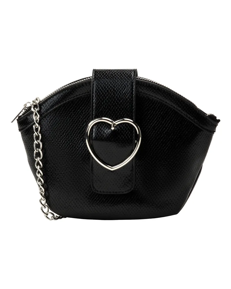 My Mo Umhängetasche Damen schwarz Schwarz