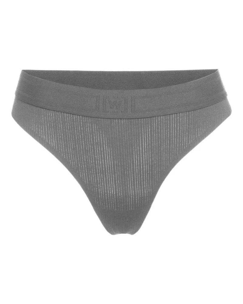 Wolford Beauty" Thong für Damen, Baumwolle (Rauch-Grau Grau