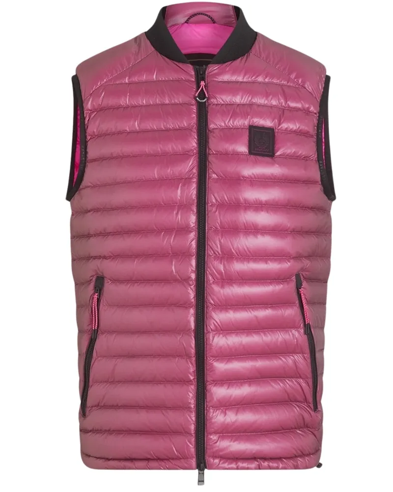 Belstaff Chaleco de  Airframe Farbe Rosa Neon brillante mit Cierre Rosa