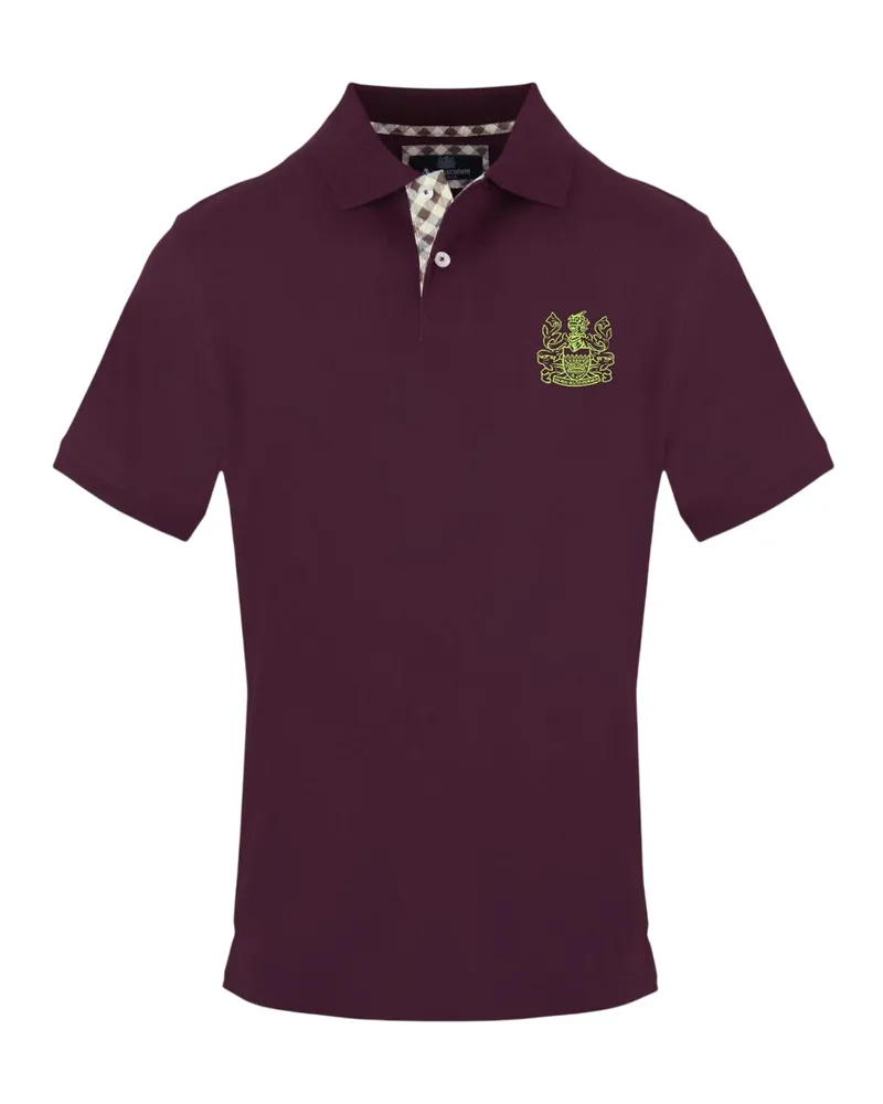 Aquascutum Poloshirt für Herren, Baumwolle (Rot Rot