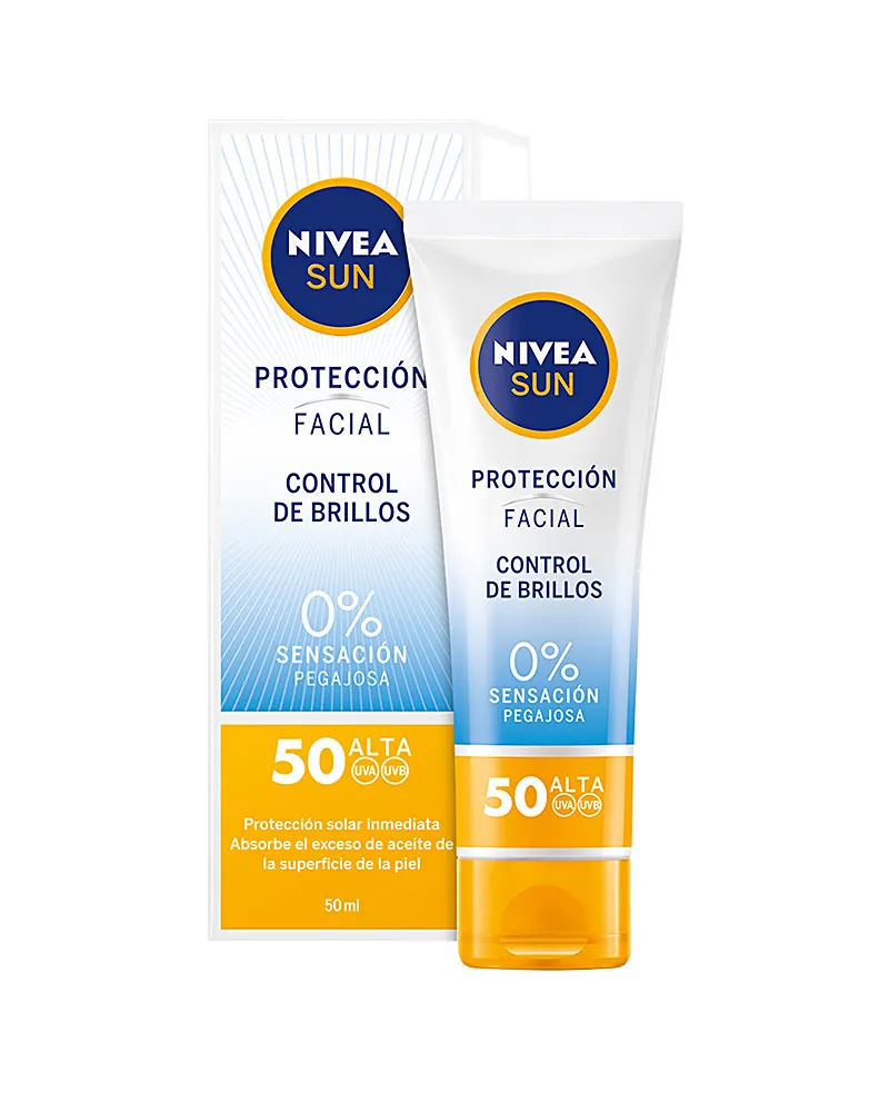 Nivea Sun Facial Glanzkontrolle Spf50 50 ml 