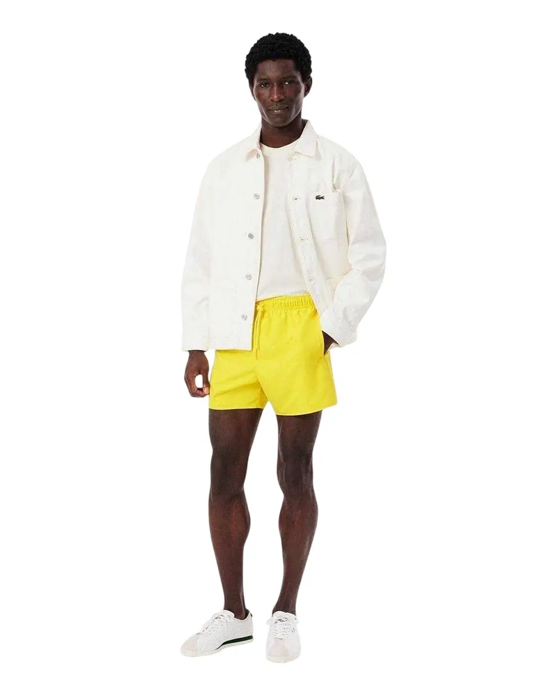 Lacoste Badeshorts für Herren (Gelb Gelb