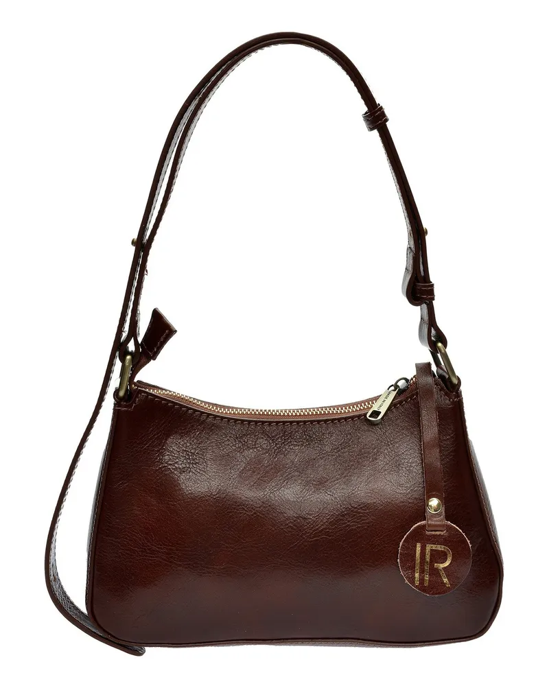 Isabella Rhea Kastanienbraun Rindsledertasche Dunkelbraun