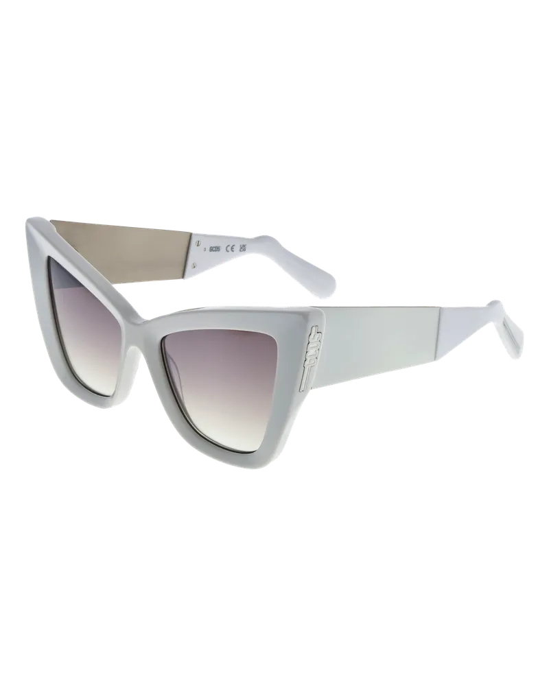 GCDS Sonnenbrille GD0026 21G 53 - Weiß Weiß