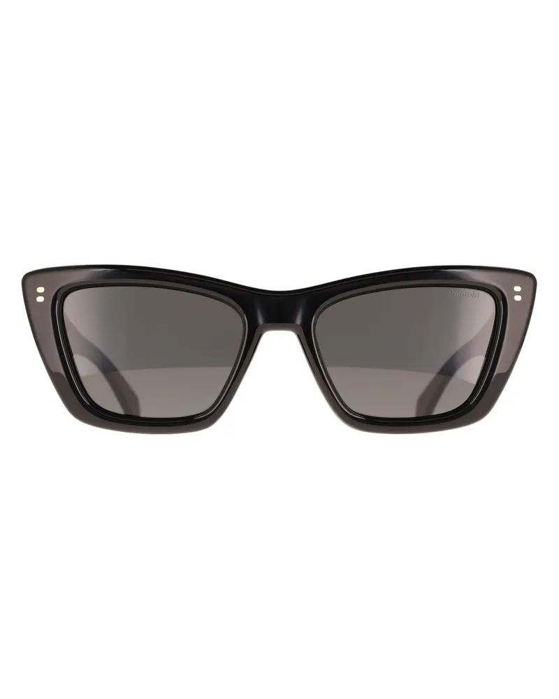 Polaroid PLD 6242/S/X 807 M9 schwarz grau polarisierte Sonnenbrille Schwarz