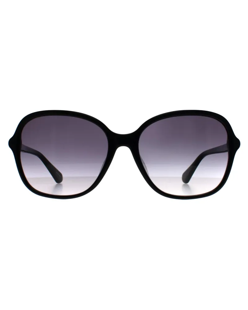 Kate Spade Brylee/F/S 807 9O schwarz grau Farbverlauf Sonnenbrille Schwarz