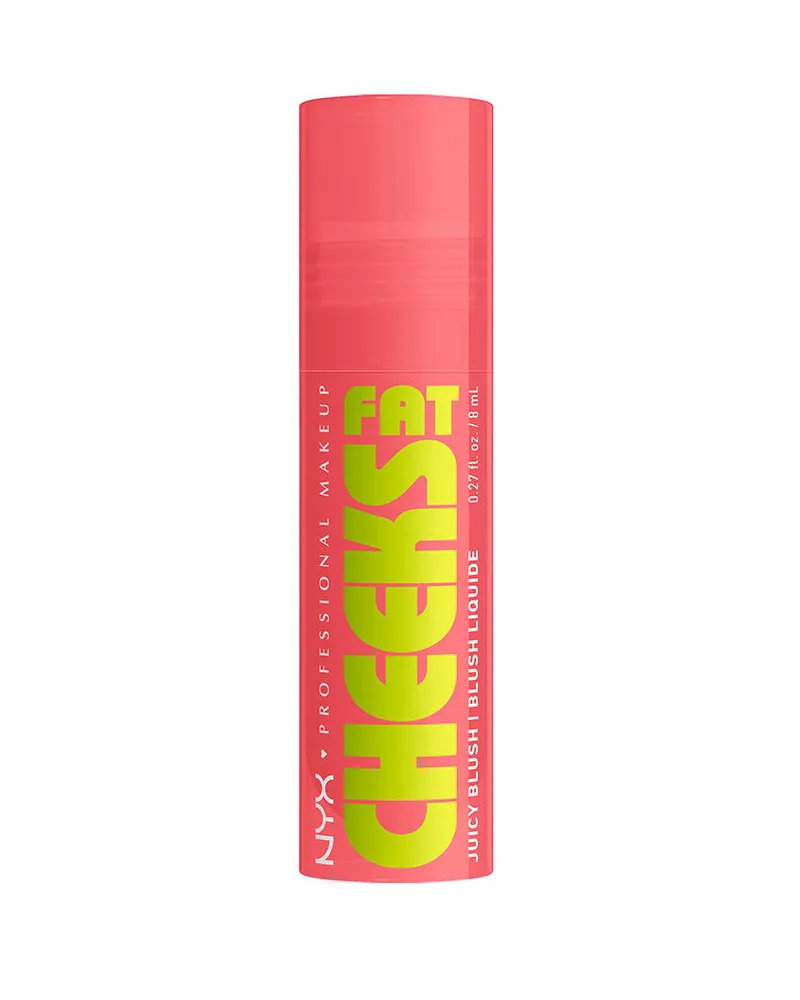 NYX Cosmetics Fat Cheeks Feuchtigkeitsspendendes Flüssiges Rouge #02-fig Fizz 8 ml 