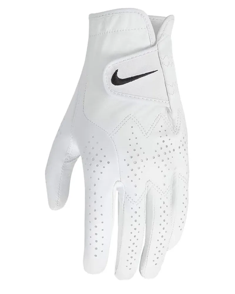 Nike Tour Classic IV" Golfhandschuh für Herren, Leder (Weiß Weiß