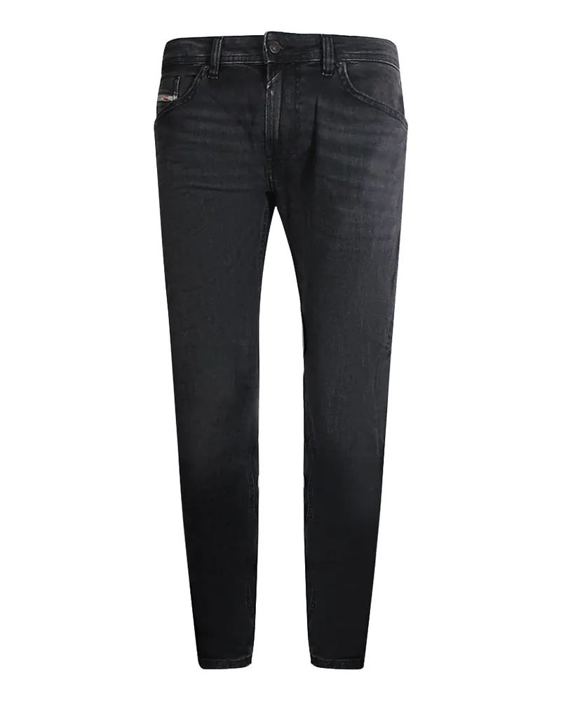 Diesel Tepphar-x Jeanshose aus Denim, verwaschener Look - Schwarz Schwarz