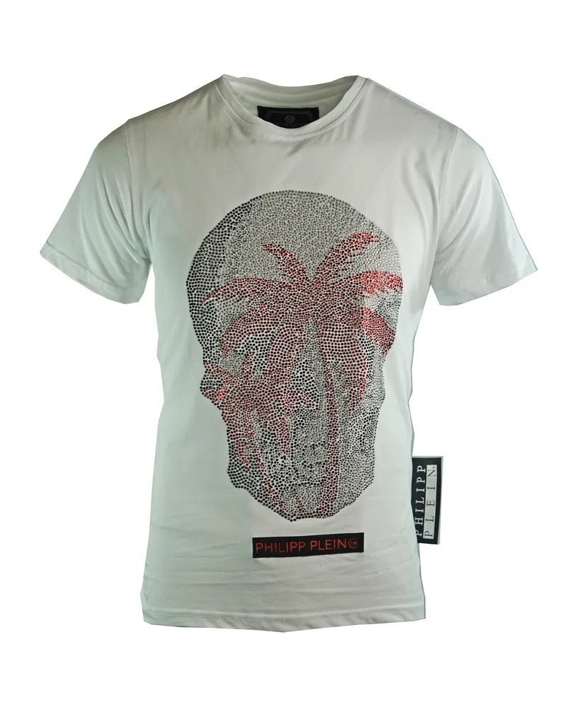 Philipp Plein T-shirt  MTK3070 01 Weiß