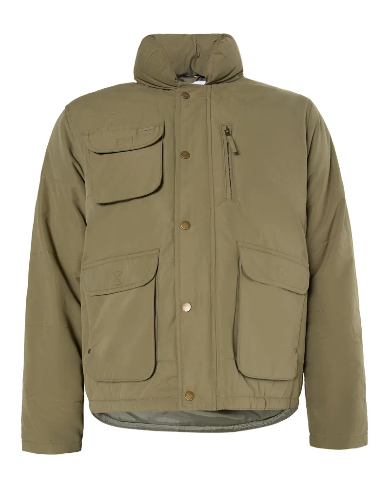 My Mo Wattierter Blouson Herren Militäroliv Oliv