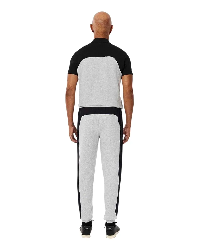 Lacoste Colourblock" Trainingshose für Herren (Grau Grau