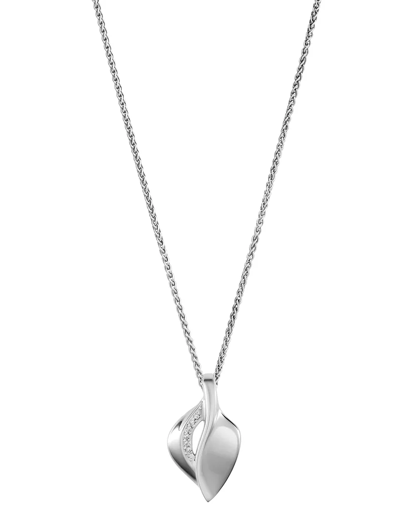 Orphelia Anet' Damenkette mit Anhänger aus 925er Sterlingsilber – Silber ZH-7520 Silber