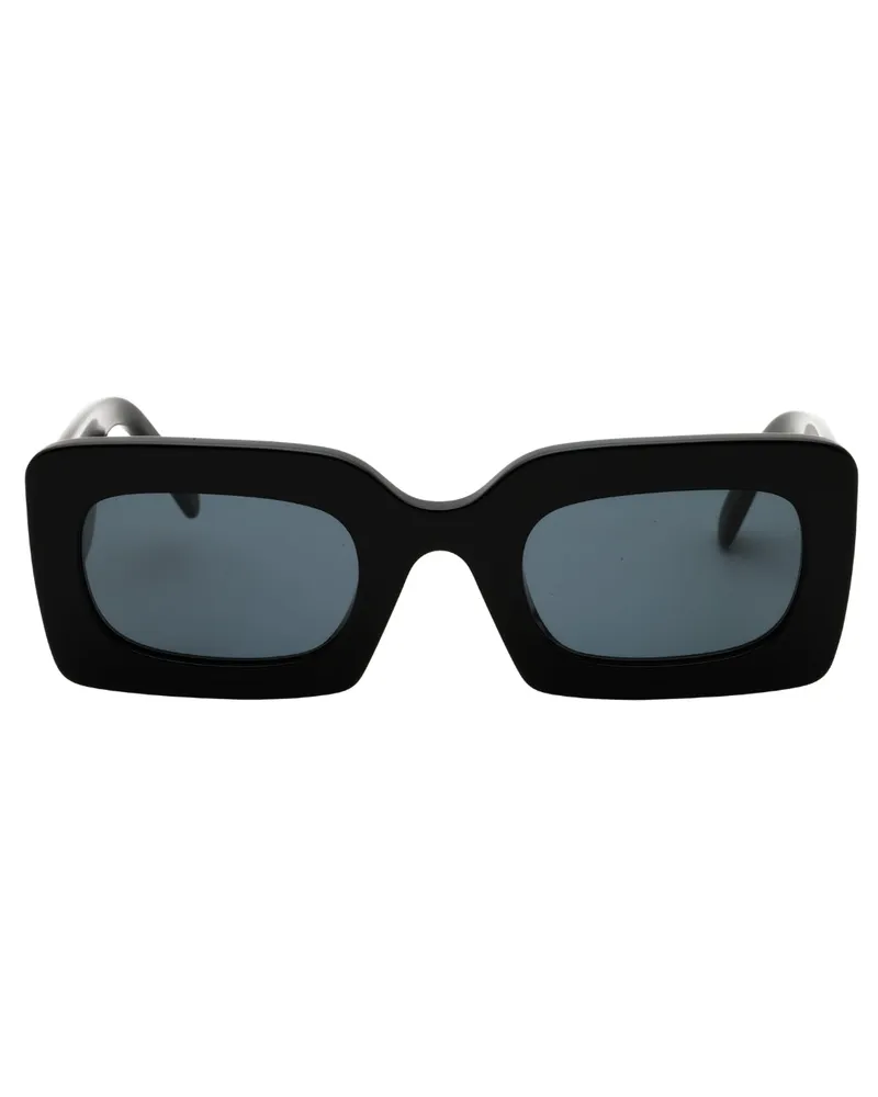 Marc Jacobs Sonnenbrille Mit Auffälligem Schwarzem Rahmen Schwarz