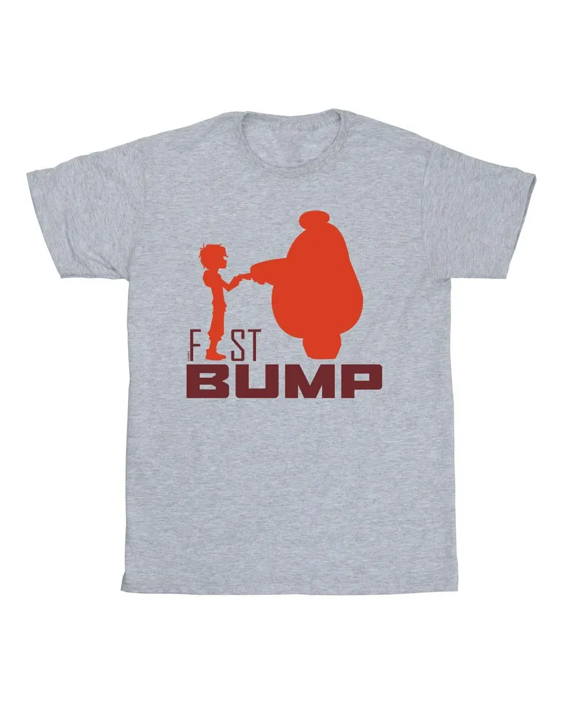 Disney Big Hero 6" T-Shirt für Herren (Grau Hellgrau