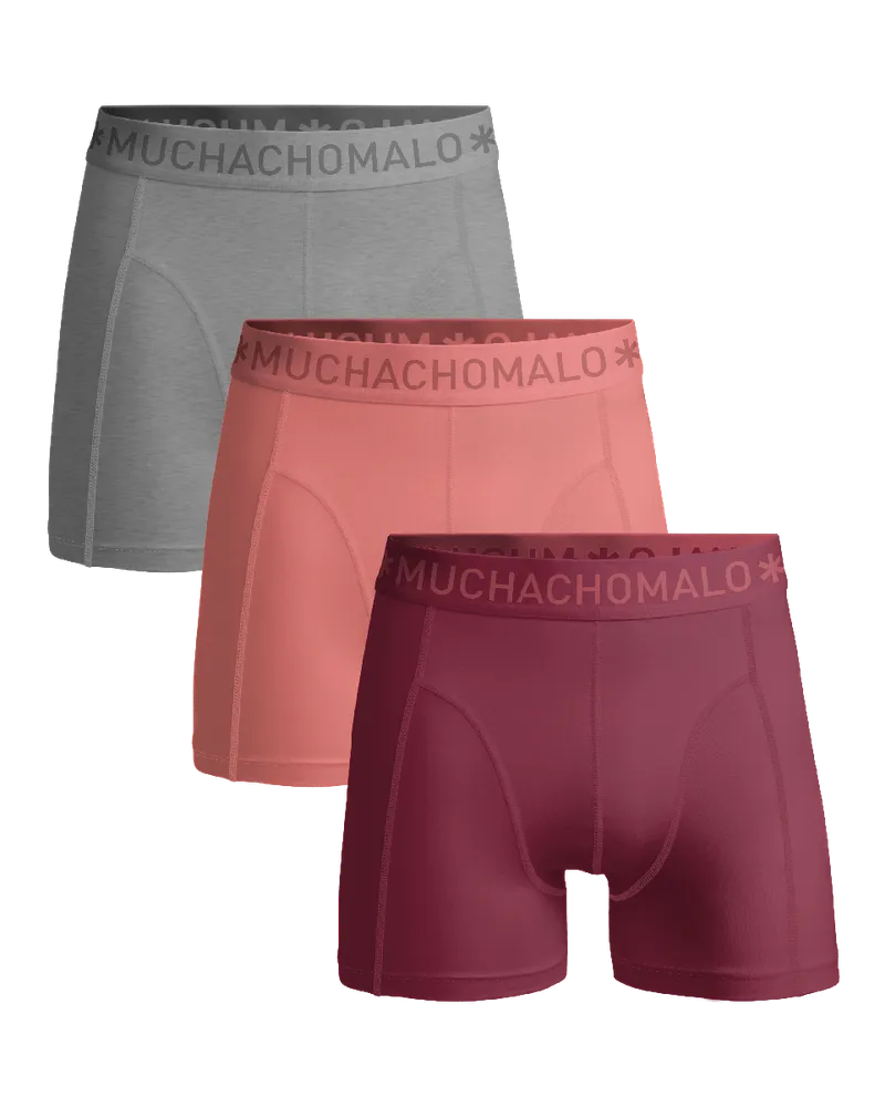 Muchachomalo Boxershorts, 3er-Pack, Herrenunterwäsche - Mehrfarbig Mehrfarbig